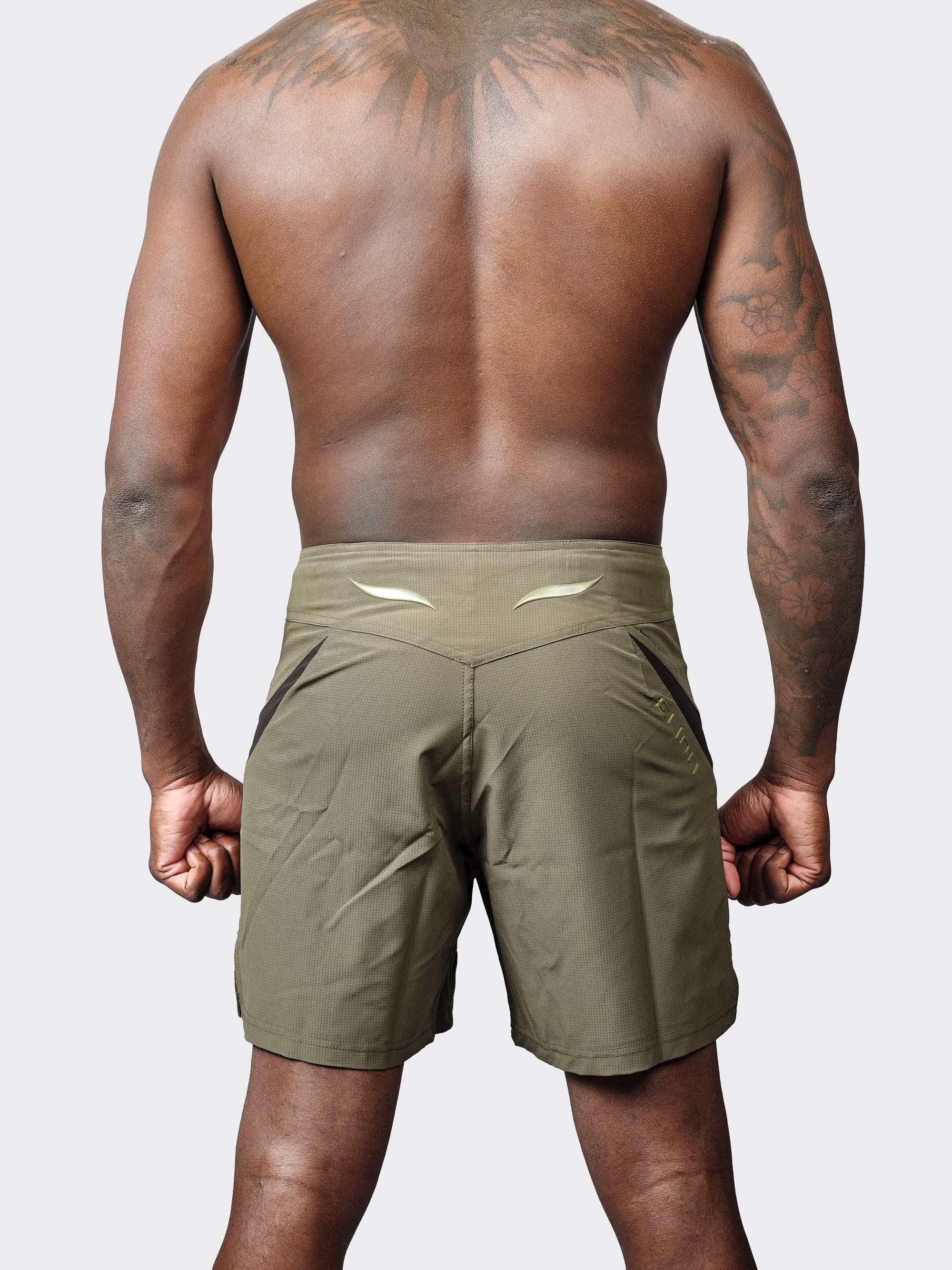 Short MMA SEYANT ELION- KAKI/Noir - Image 5