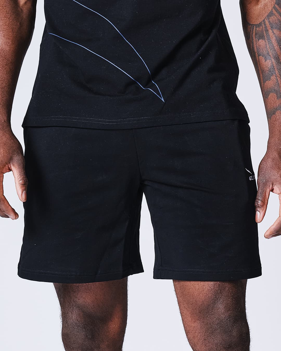 Short de Sport ELION Turenne Noir - Image 3