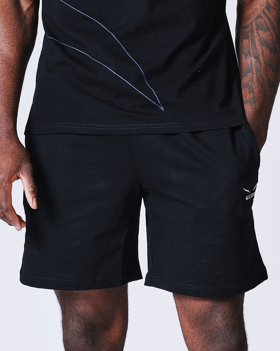 Short de Sport ELION Turenne Noir - Image 4