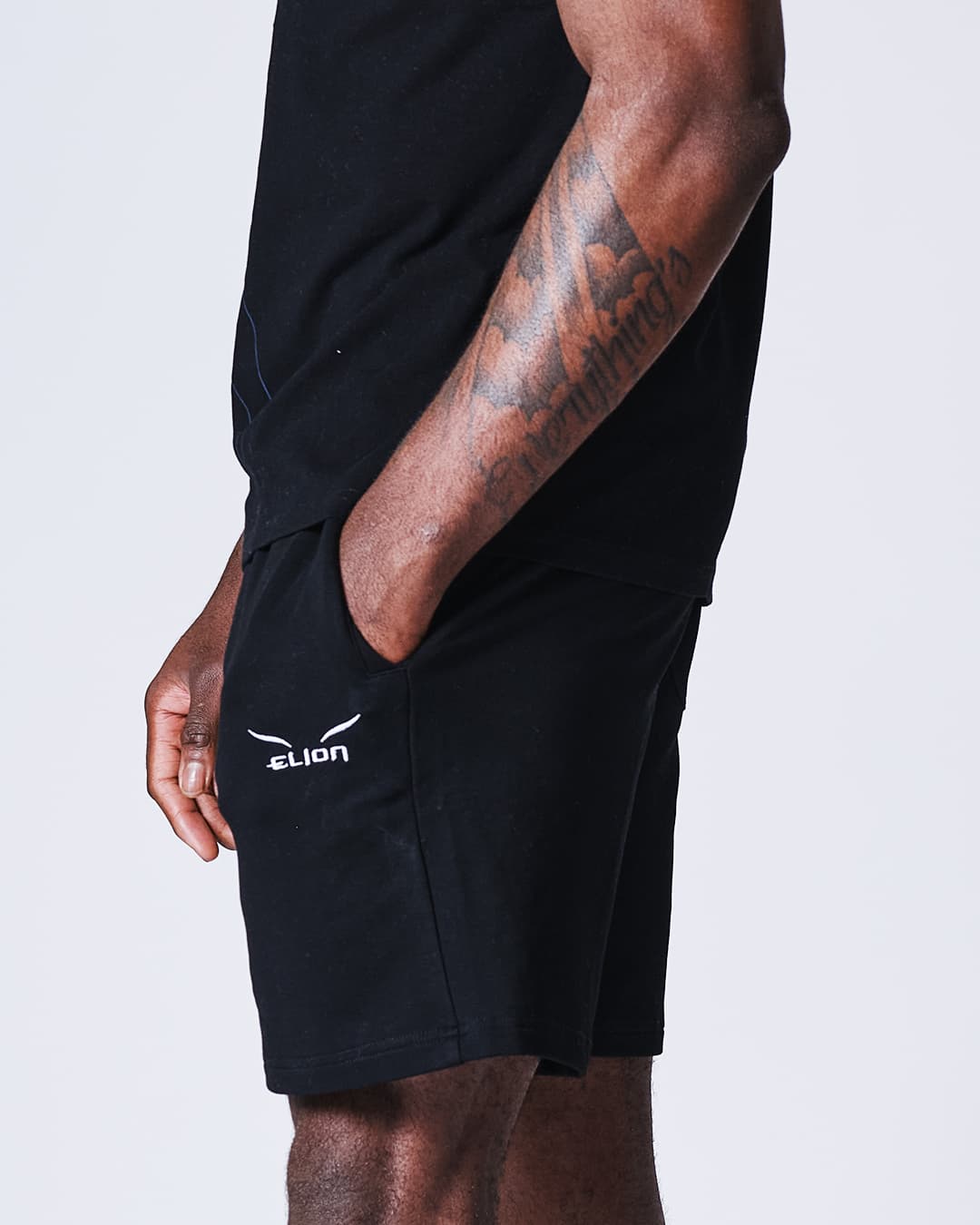 Short de Sport ELION Turenne Noir - Image 5