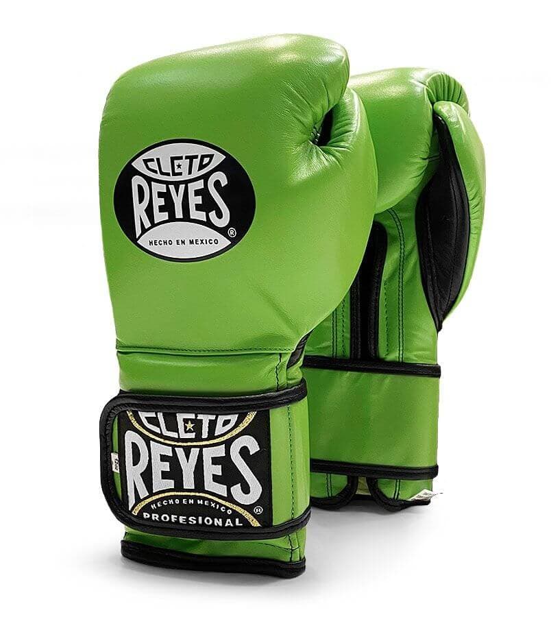 Gants de Boxe d'entrainement REYES Pro Sparring  Citrus green