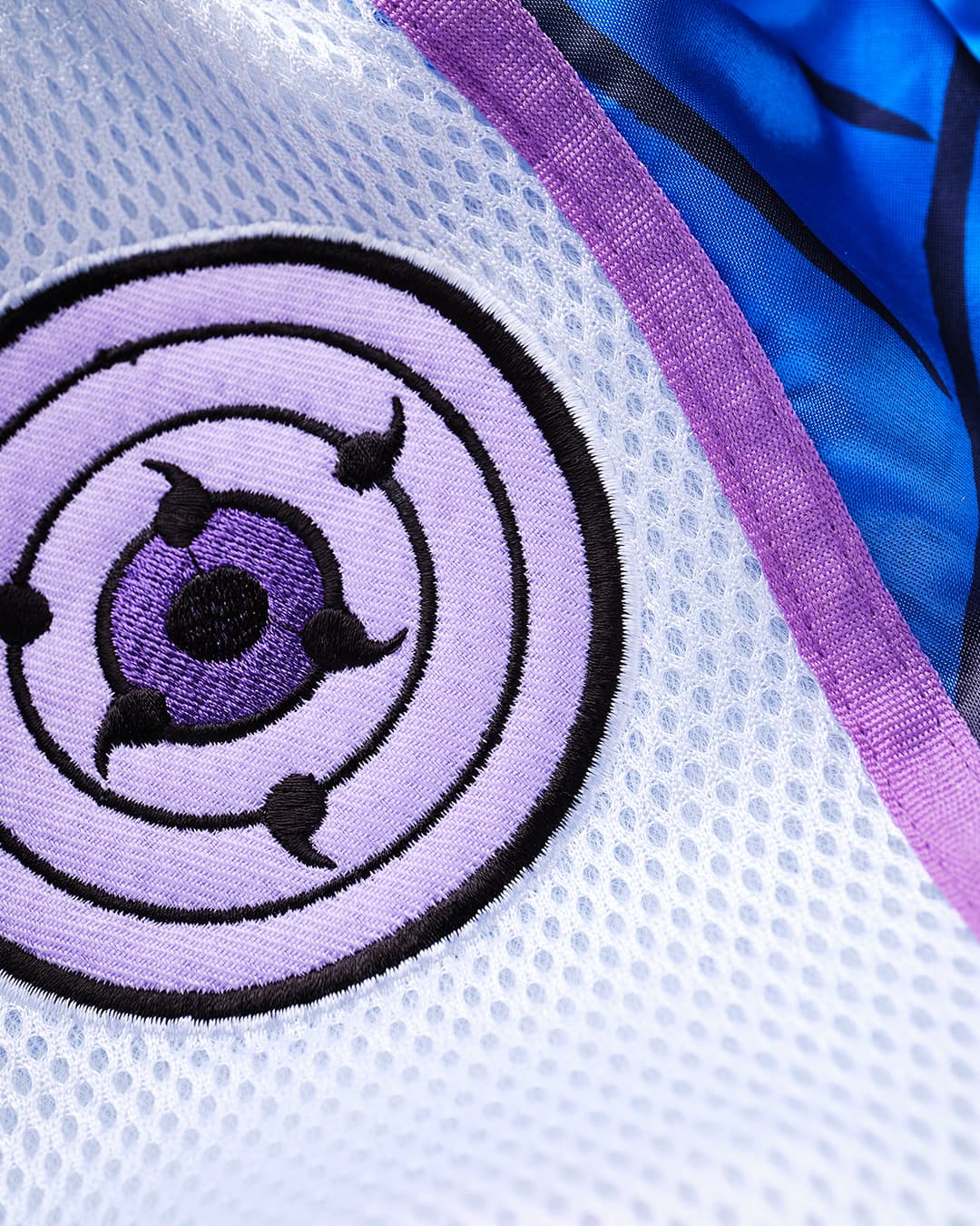 Short de Boxe Thaï NARUTO X ELION SASUKE Bleu - Image 7