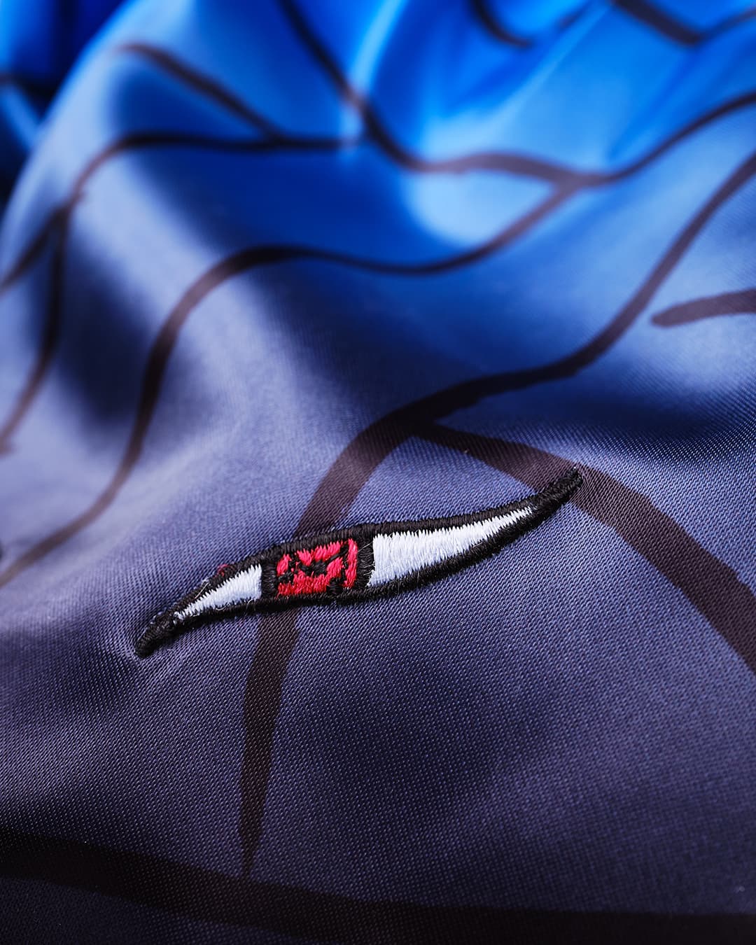 Short de Boxe Thaï NARUTO X ELION SASUKE Bleu - Image 6
