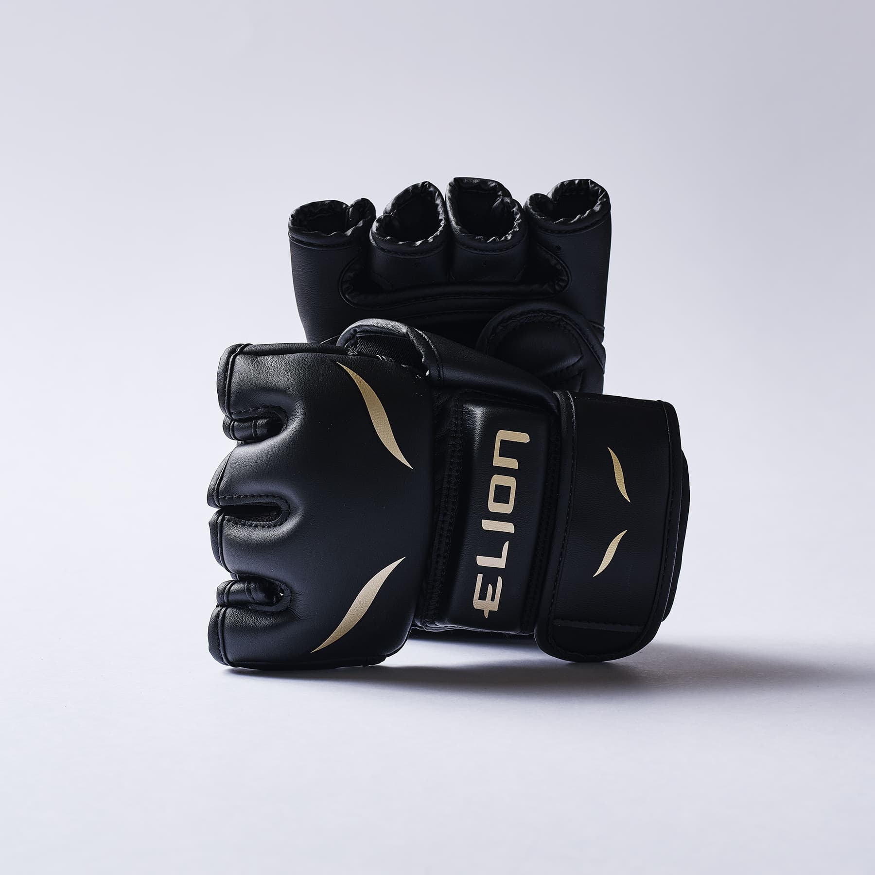 Gants MMA ELION Uncage 10ème Anniversaire - Noir/Or - Image 3