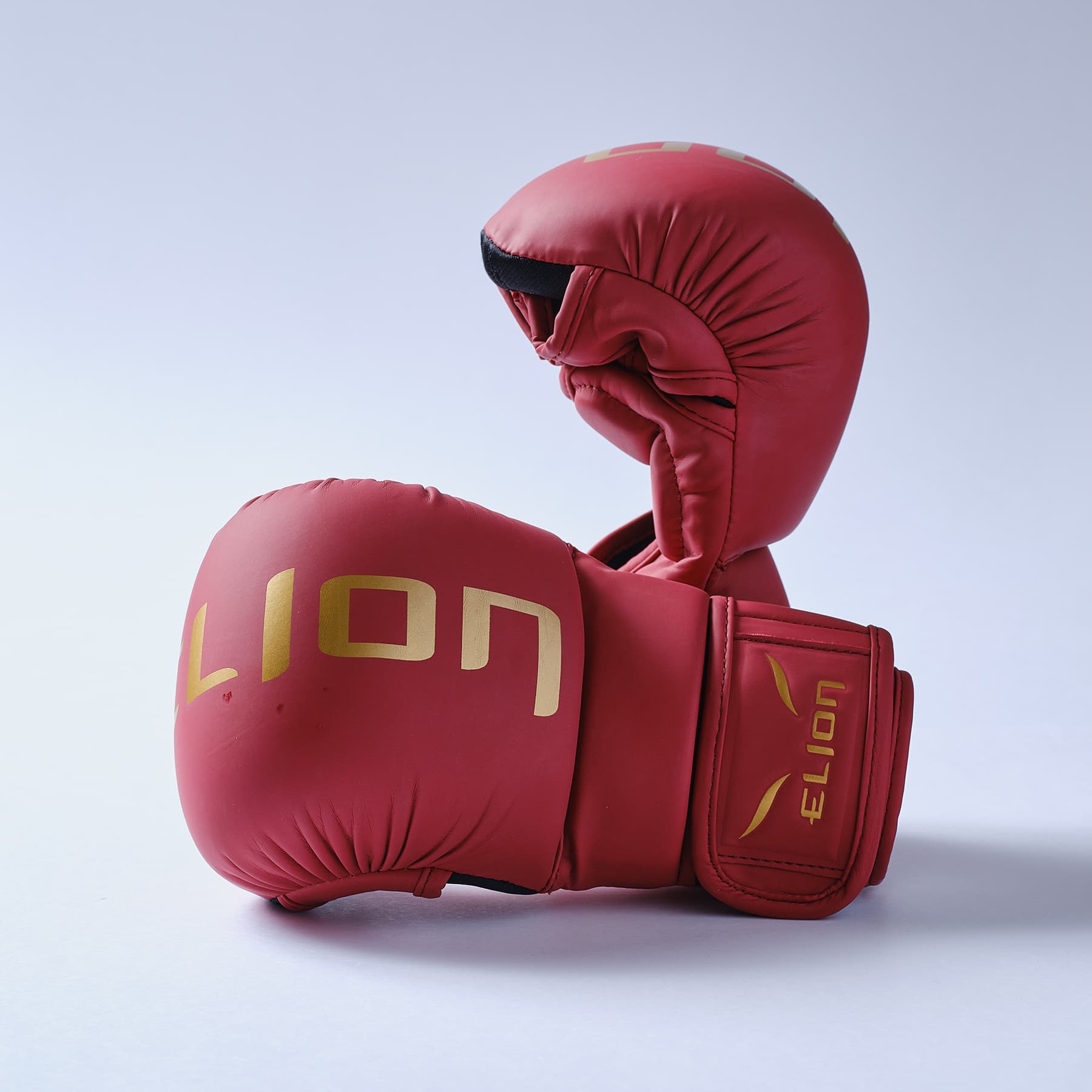 Gants MMA ELION Super Sparring - Bordeaux/Or - Image 3