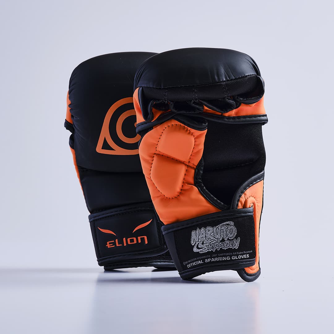 Gants MMA NARUTO X ELION Super Sparring Naruto - Noir/Orange  - Image 2