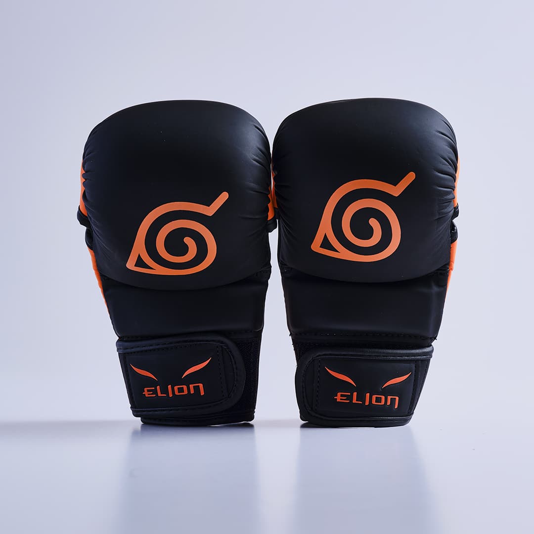 Gants MMA NARUTO X ELION Super Sparring Naruto - Noir/Orange  - Image 3