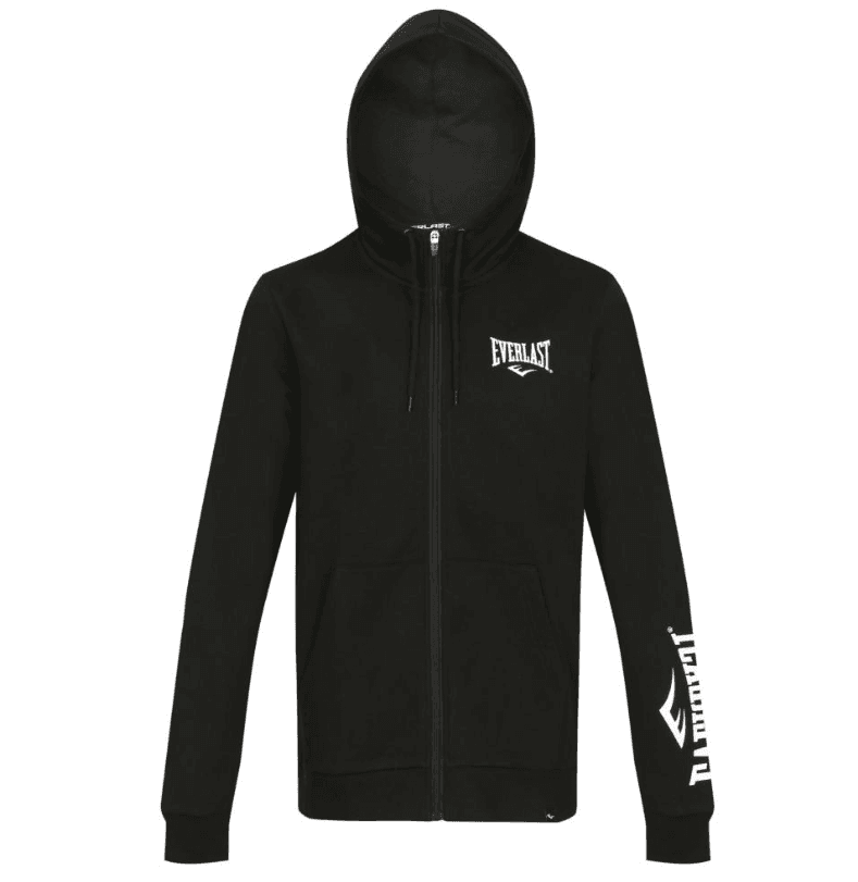 Sweat à Capuche zippé  EVERLAST  Noir SULPHUR