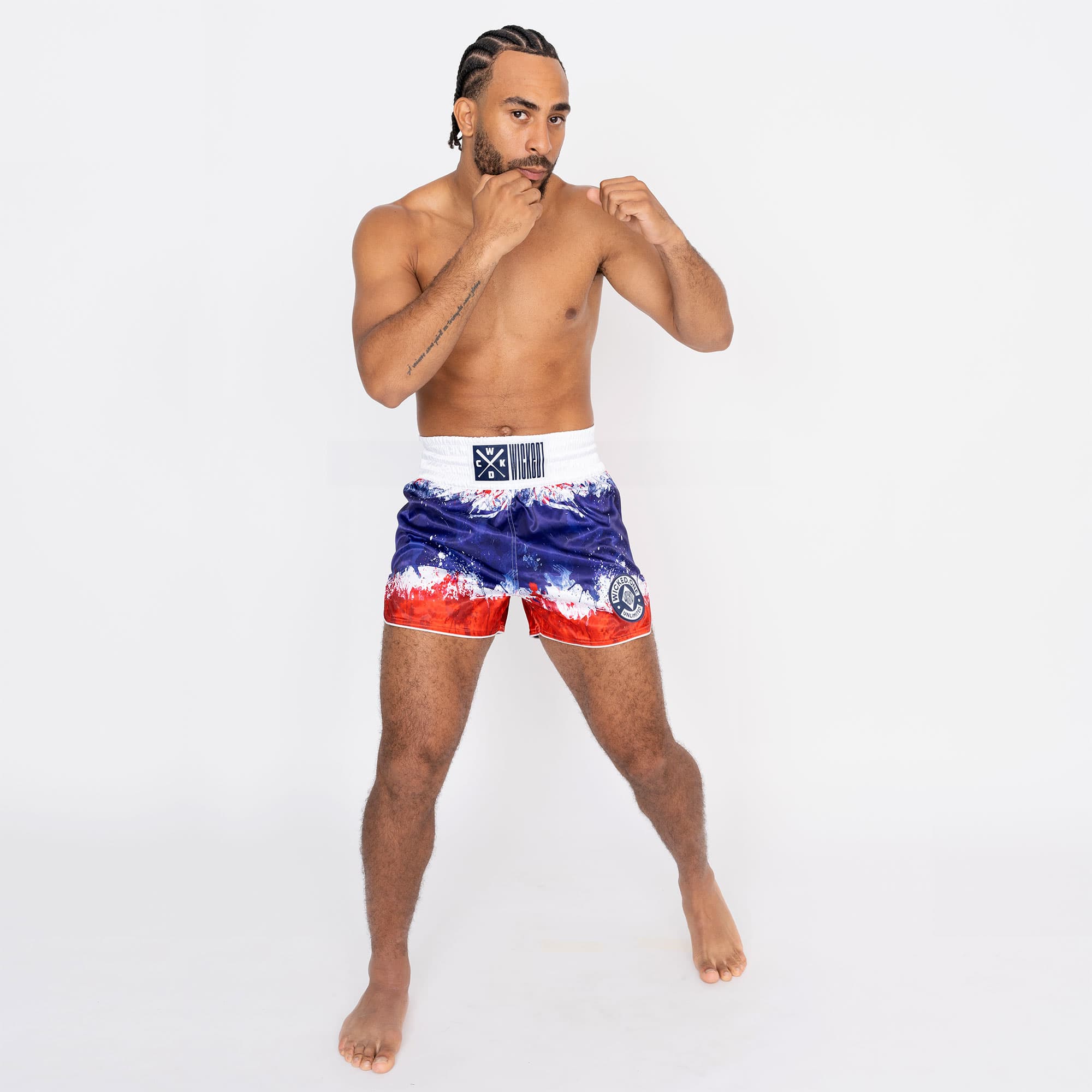 Short de Boxe Thaï Wicked One FLAG - Image 4