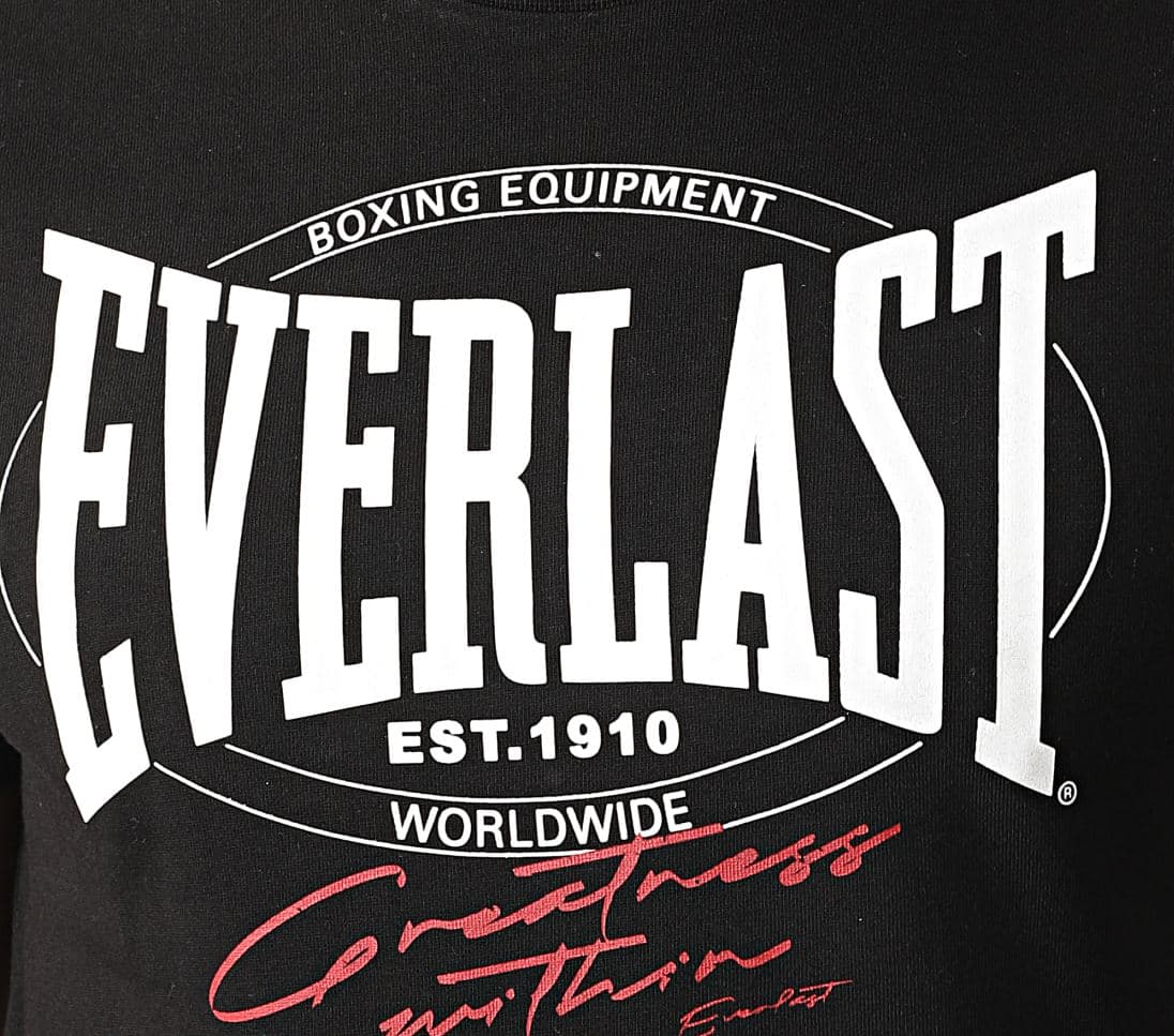 T-Shirt EVERLAST NORMAN NOIR - Image 3