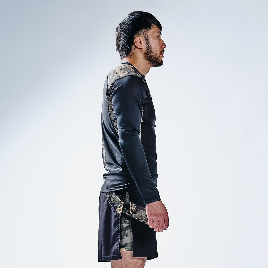 Rashguard Elion FOREST - Noir Manches Longues - Image 4