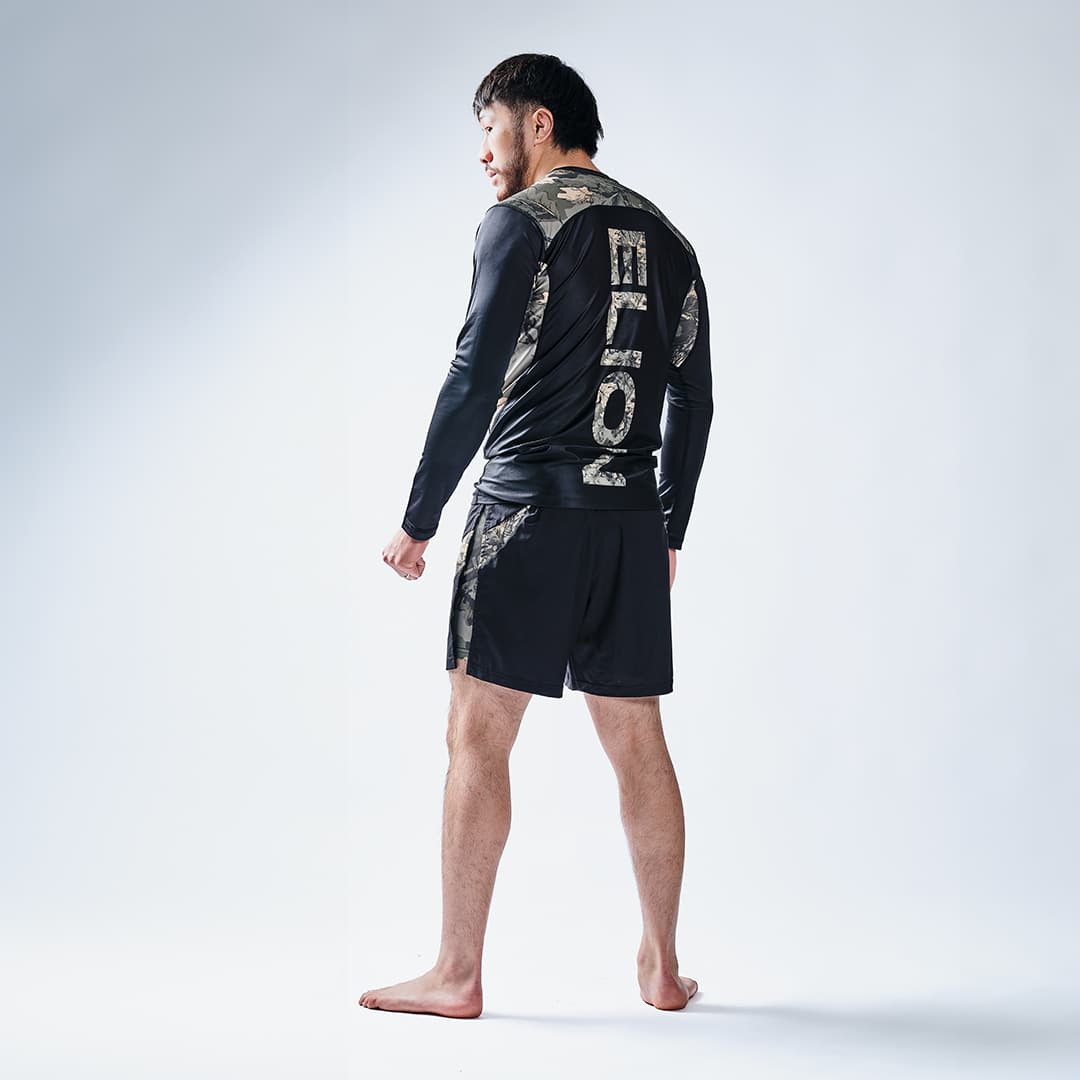 Rashguard Elion FOREST - Noir Manches Longues - Image 8