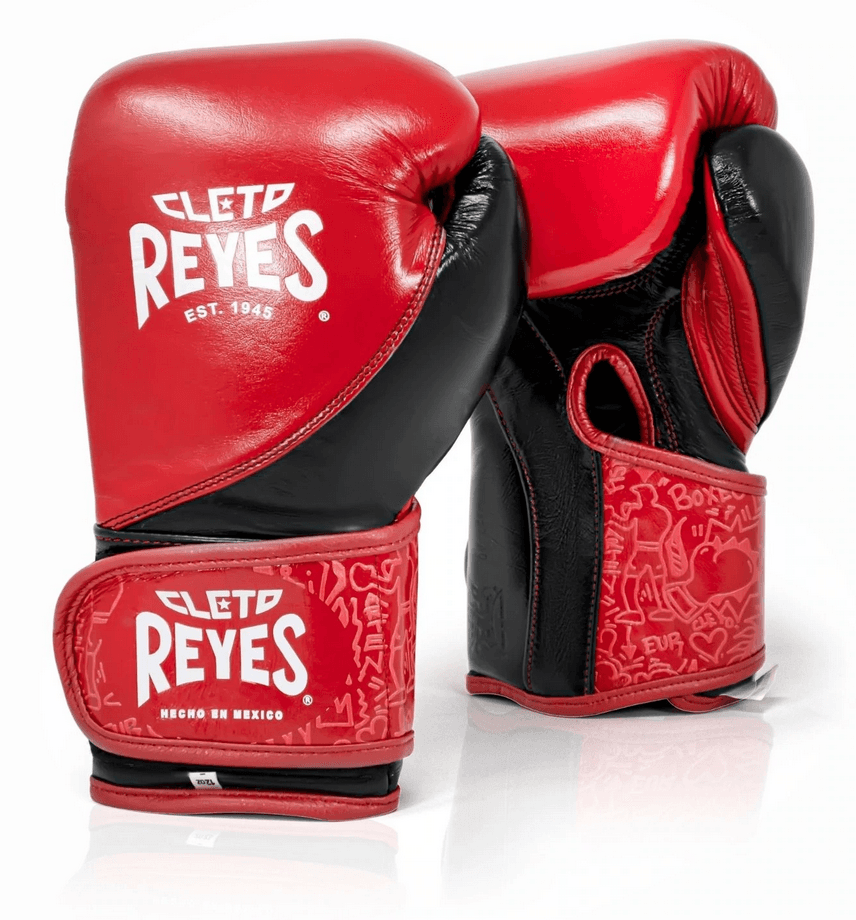 Gants de Boxe d'entrainement REYES HIGH PRECISION ROUGE/NOIR