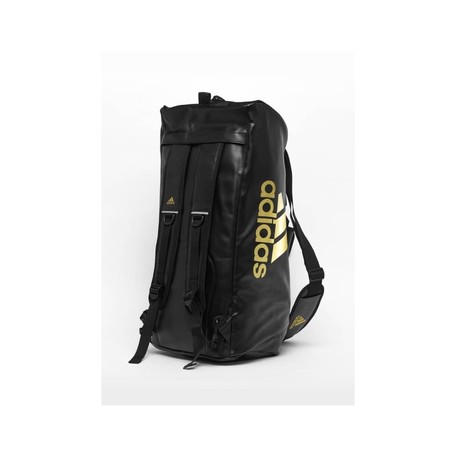Sac de sport ADIDAS  2 en 1  Large Black/Gold - Image 2