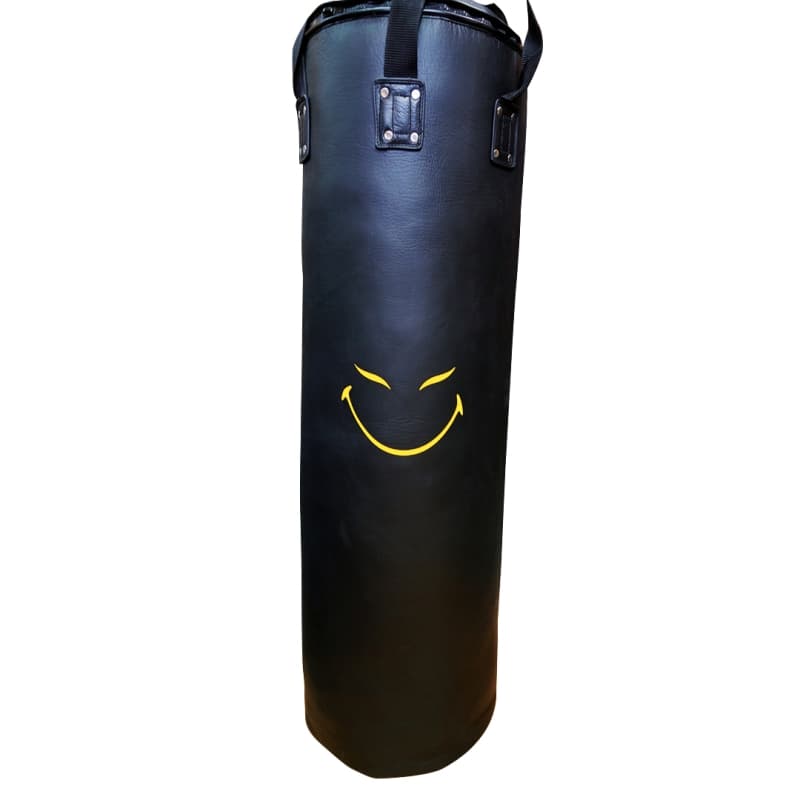 Sac de frappe ELION Paris X SMILEY® 50th Anniversary Edition Limitée 1m30 - 45kg - Cuir Noir - Image 2