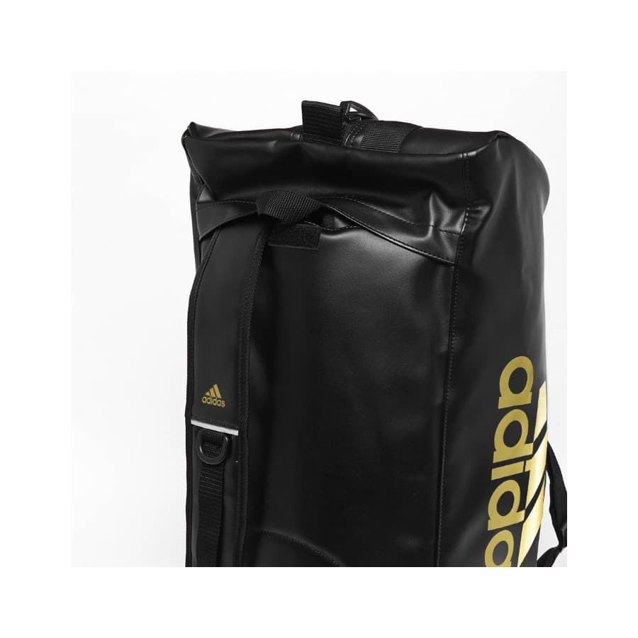 Sac de sport ADIDAS  2 en 1  Large Black/Gold - Image 3