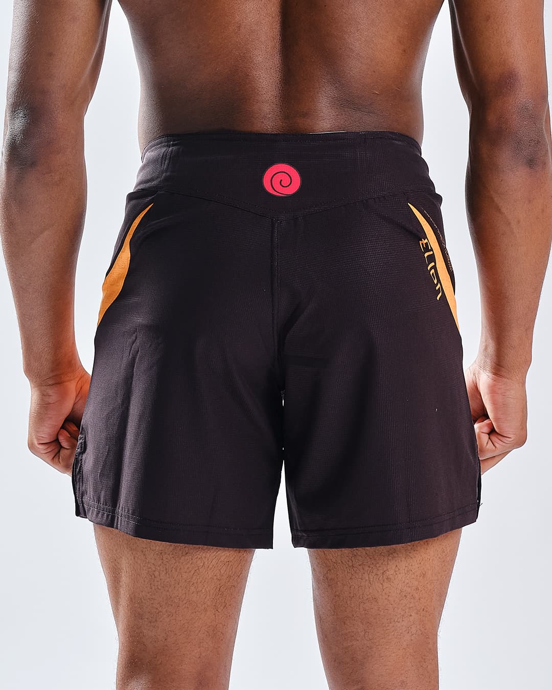 Short MMA SEYANT NARUTO X ELION NARUTO Noir/Orange - Image 4