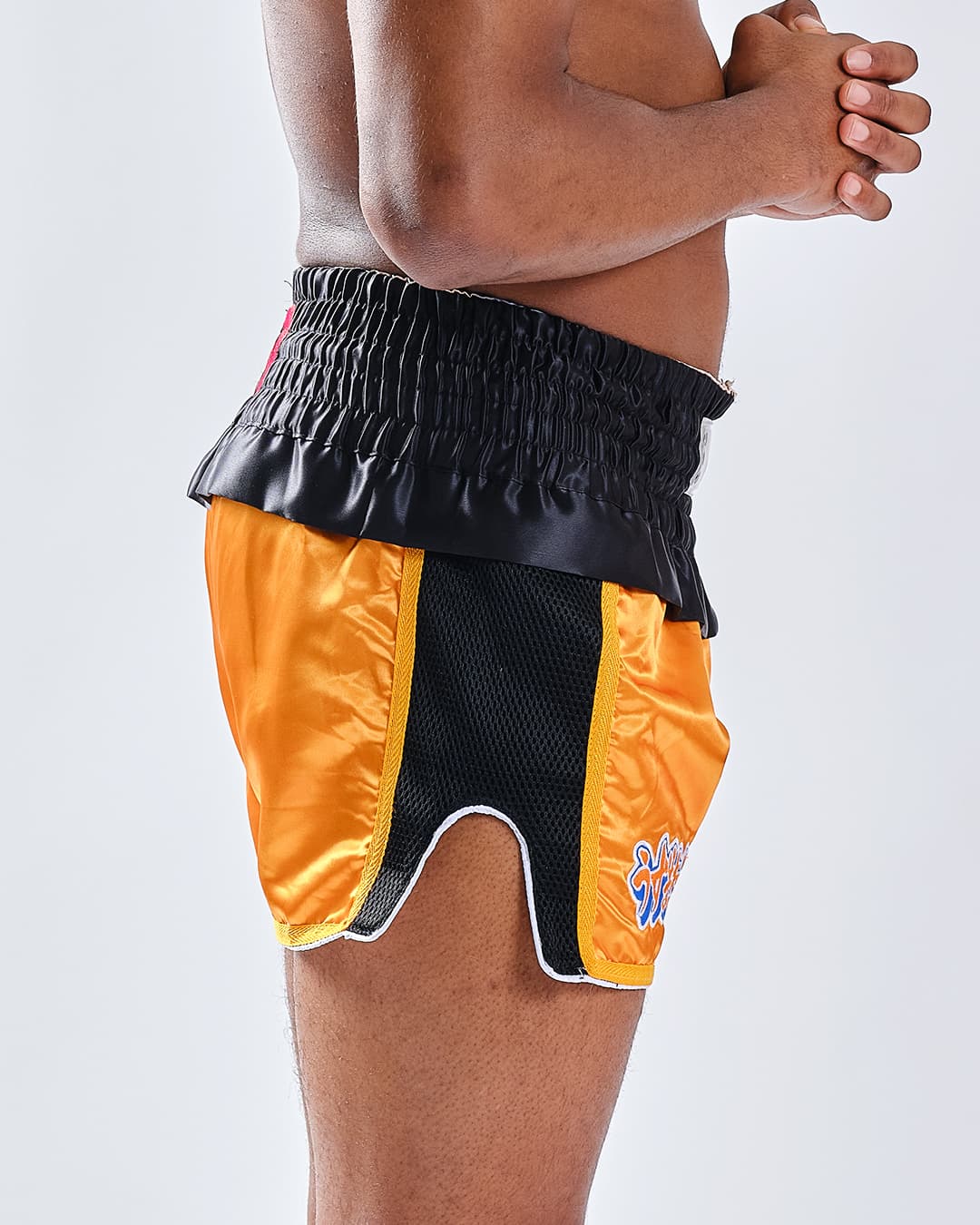 Short de Boxe Thaï NARUTO X ELION NARUTO Noir/Orange - Image 2