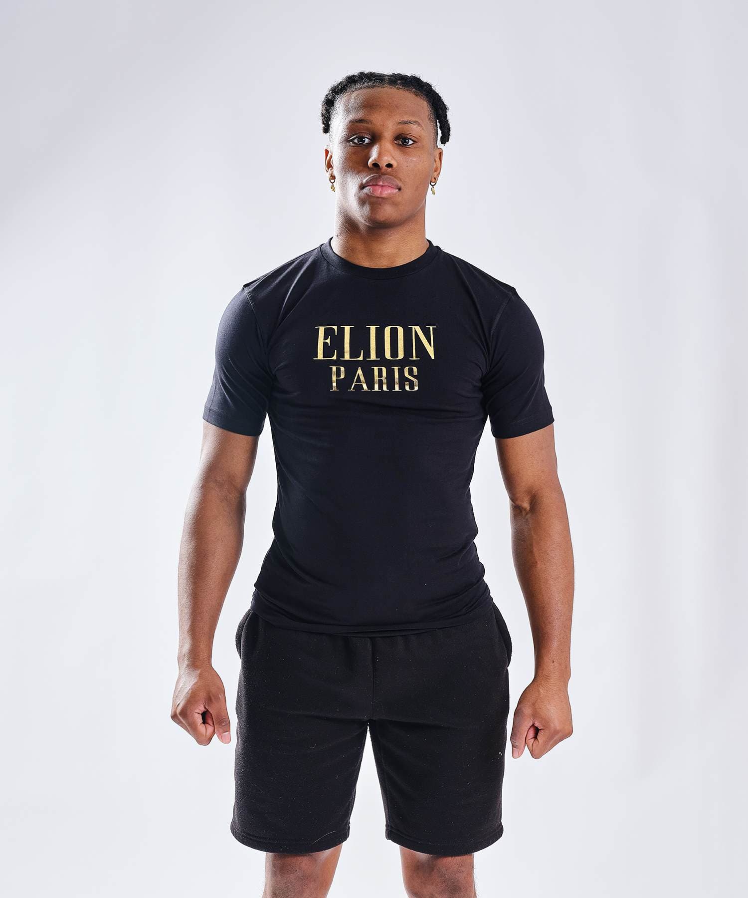 T-Shirt ELION PARIS Noir/ Or