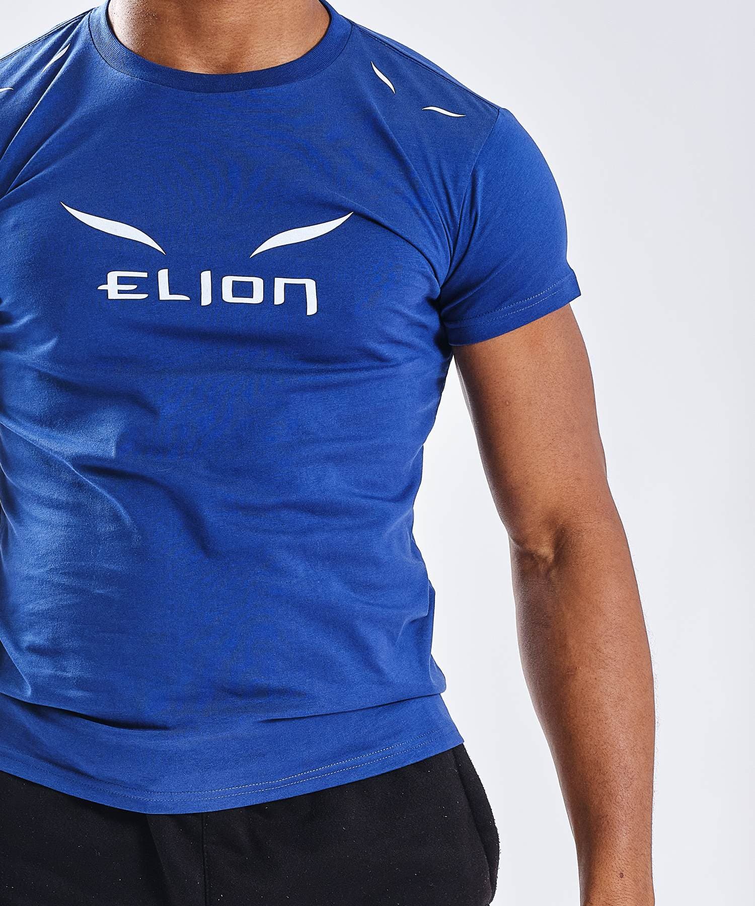 T-Shirt ELION Ring Walk  Bleu/Blanc - Image 2