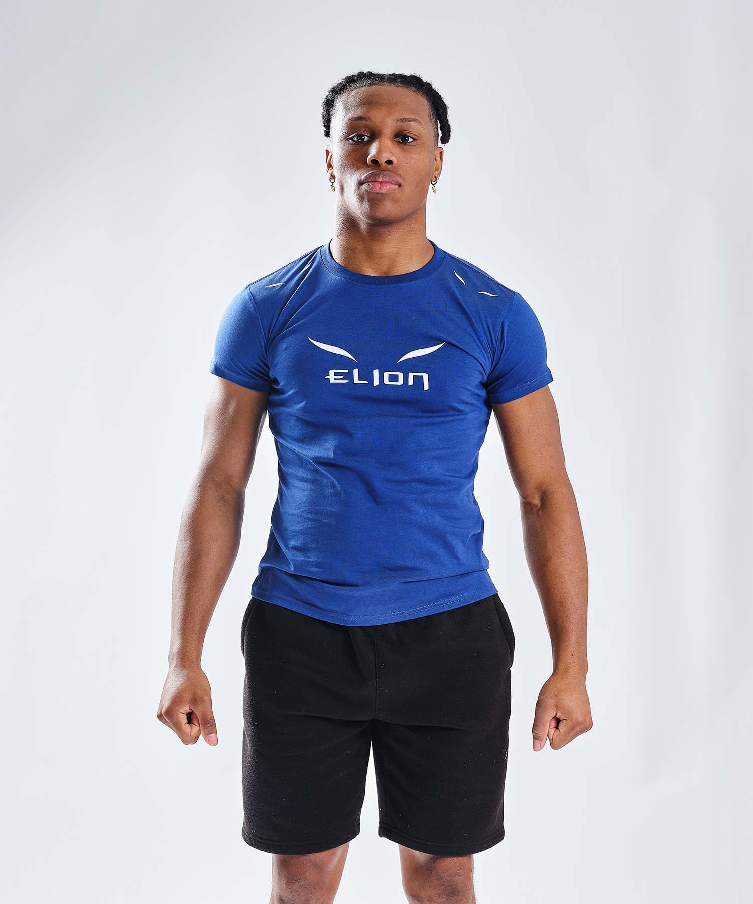 T-Shirt ELION Ring Walk  Bleu/Blanc