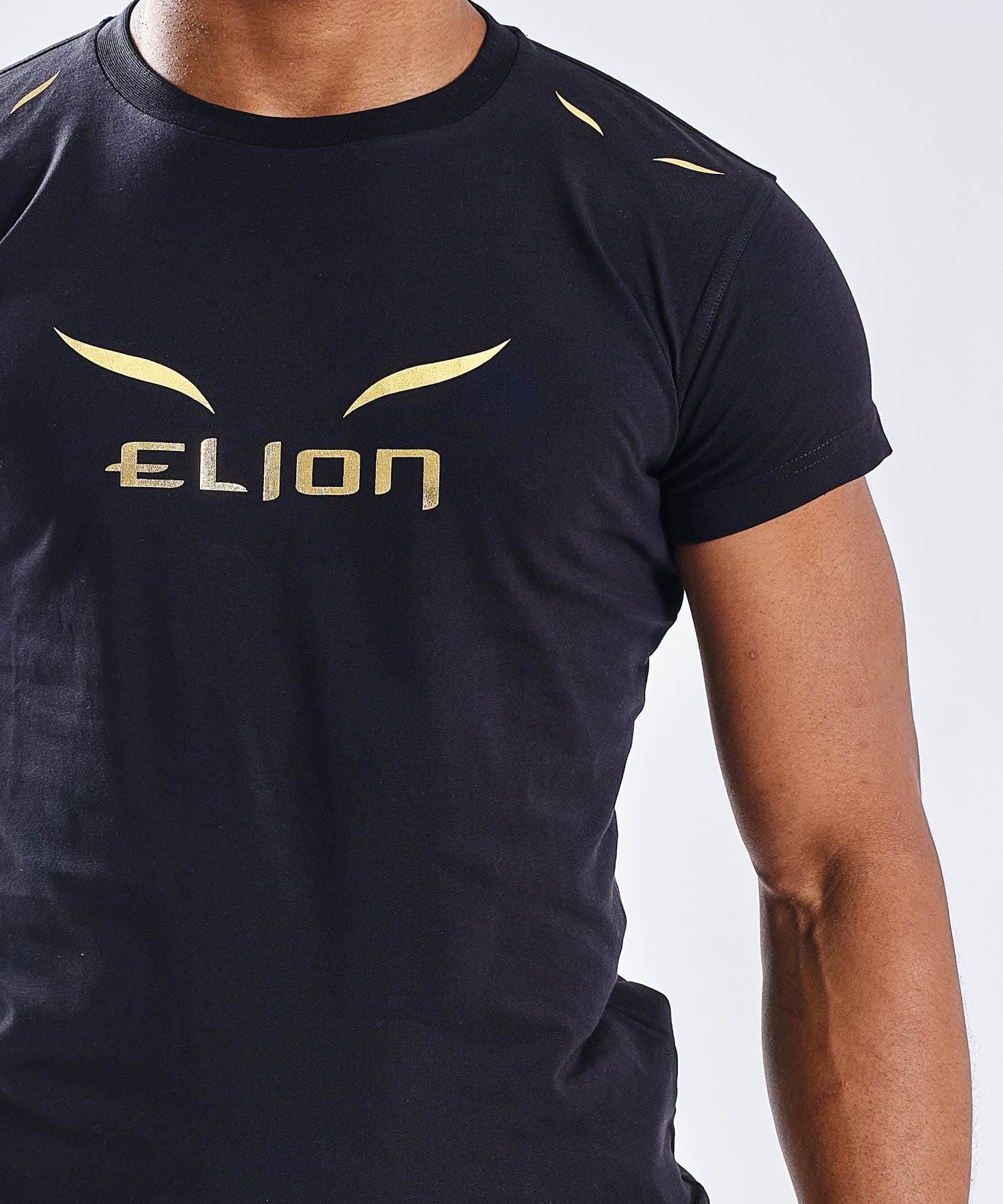 T-Shirt ELION Ring Walk  Noir/Or - Image 2
