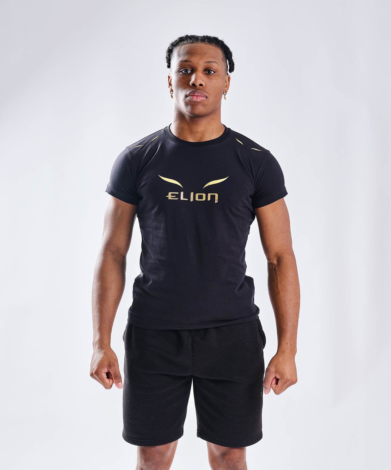 T-Shirt ELION Ring Walk  Noir/Or