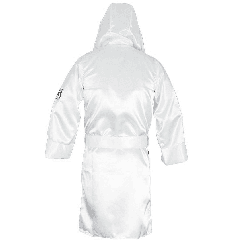 Peignoir de boxe capuche REYES  Blanc - Image 3