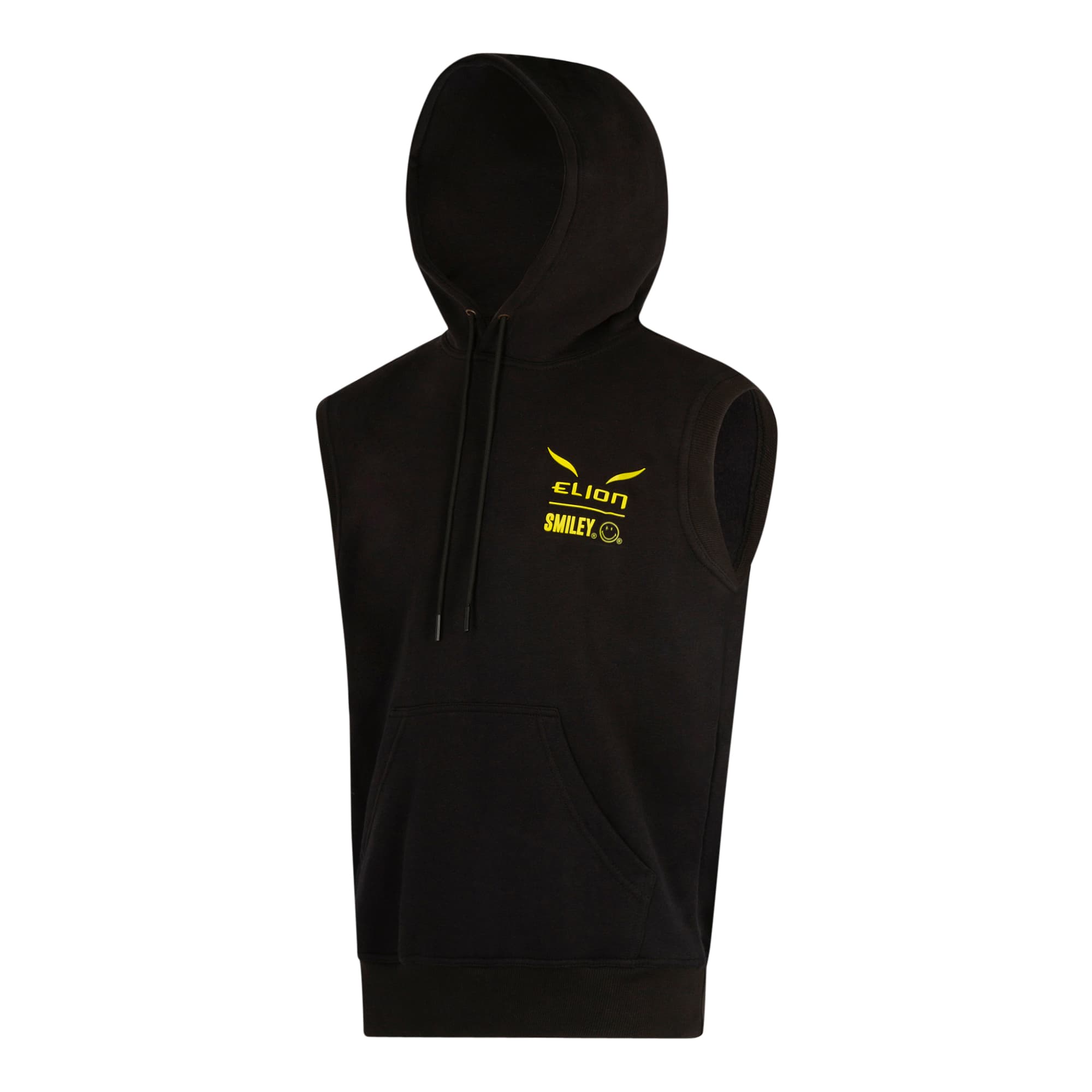 Sweat  sans manches ELION  X SMILEY 50th Anniversay Noir