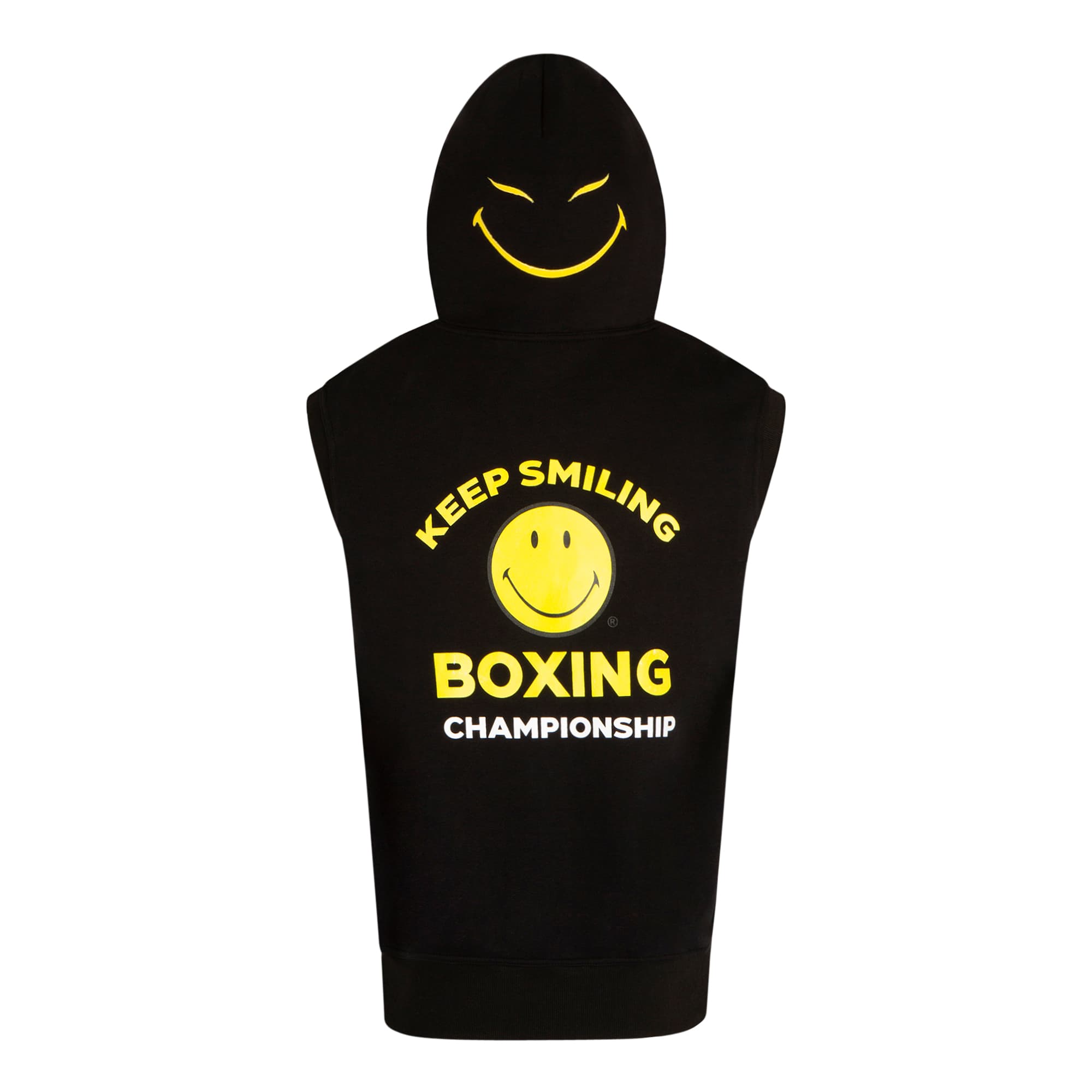 Sweat  sans manches ELION  X SMILEY 50th Anniversay Noir - Image 3