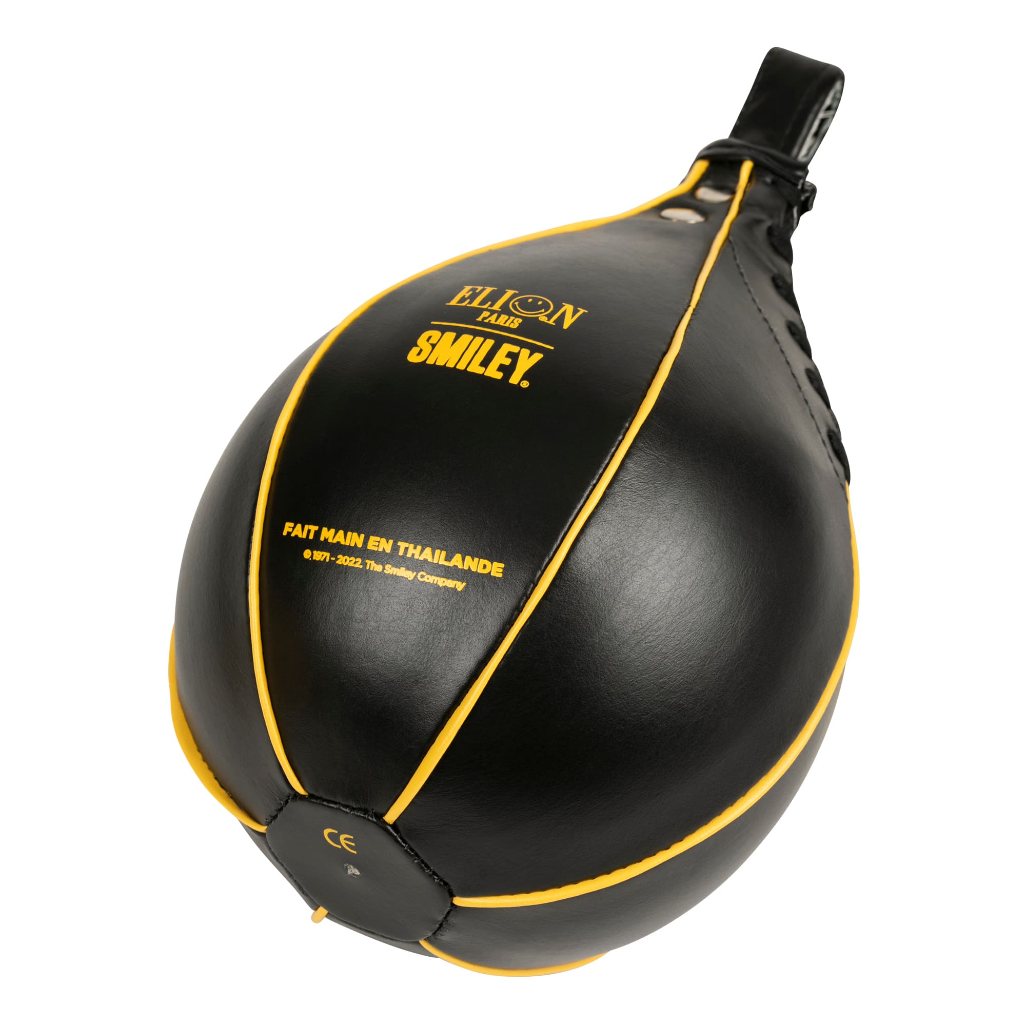 Poire de vitesse ELION Paris X SMILEY® 50th Anniversary Edition Limitée Cuir Noir - Image 3