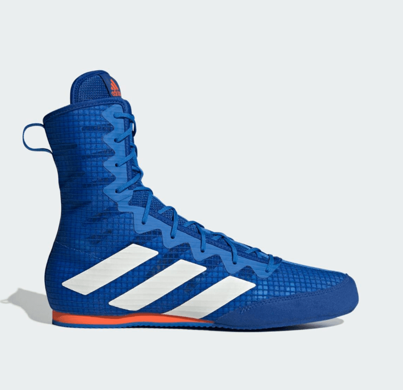 Chaussure ADIDAS BOX HOG 4 BLEU/BLANCHE