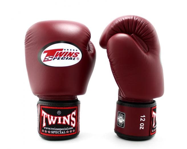 Gants de Boxe d'entrainement TWINS BGVL3  Bordeaux