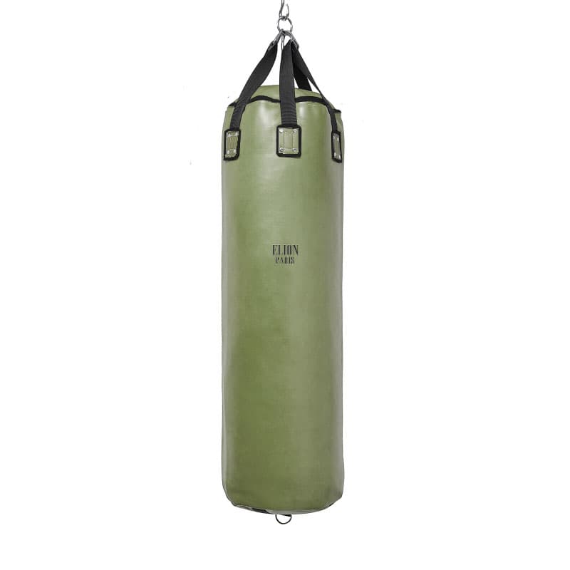 Sac de frappe ELION Cuir Collection Paris - 1m35 - 45kg - KAKI - Image 2