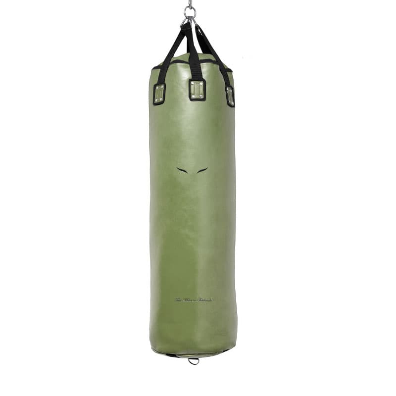 Sac de frappe ELION Cuir Collection Paris - 1m35 - 45kg - KAKI - Image 3