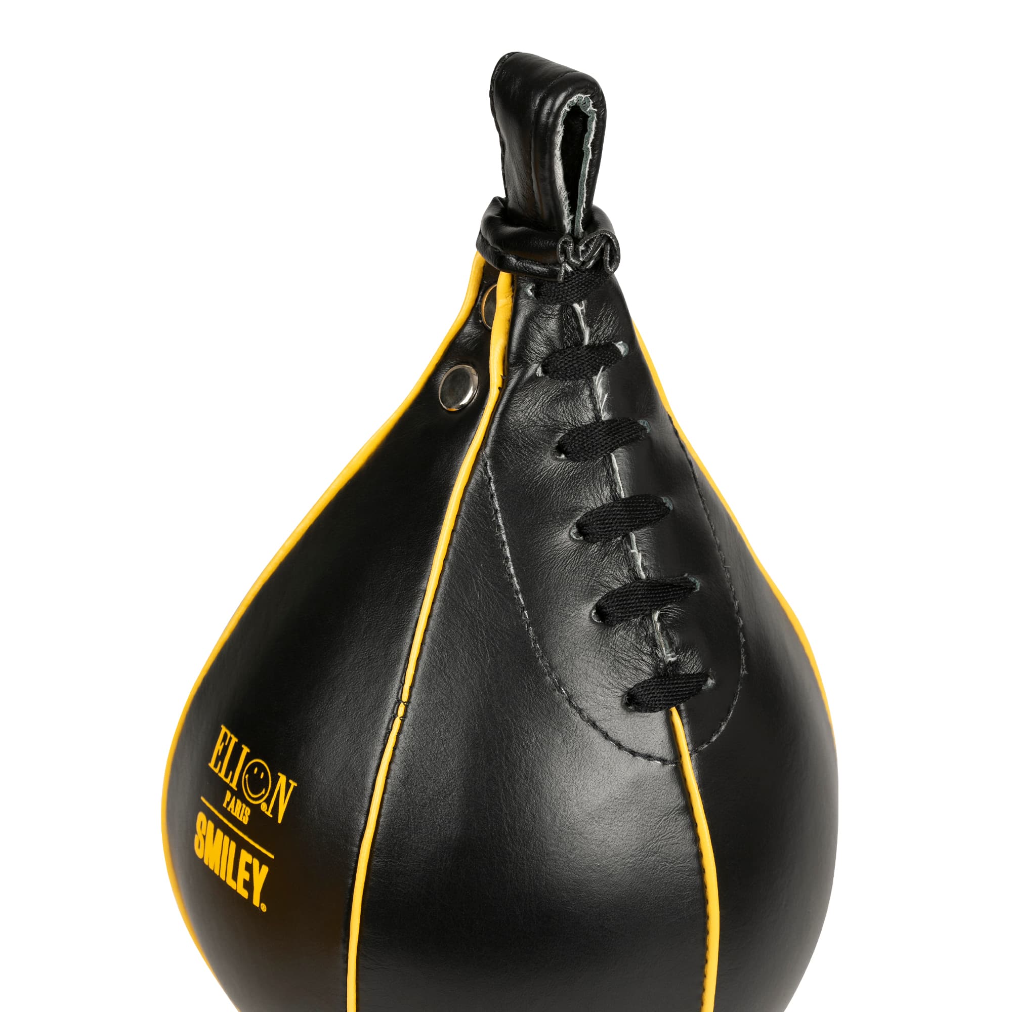 Poire de vitesse ELION Paris X SMILEY® 50th Anniversary Edition Limitée Cuir Noir - Image 5