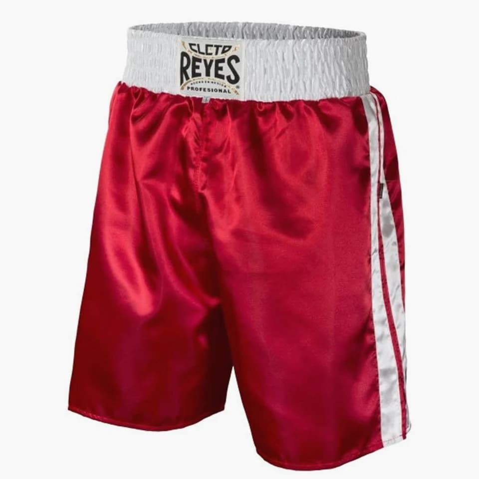 Short boxe Anglaise REYES Rouge/Blanc