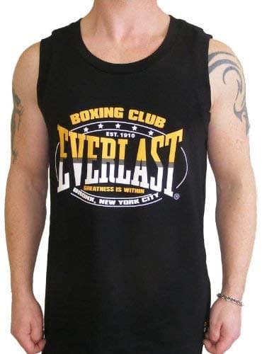 T shirt sans manches EVERLAST Boxing Club Noir