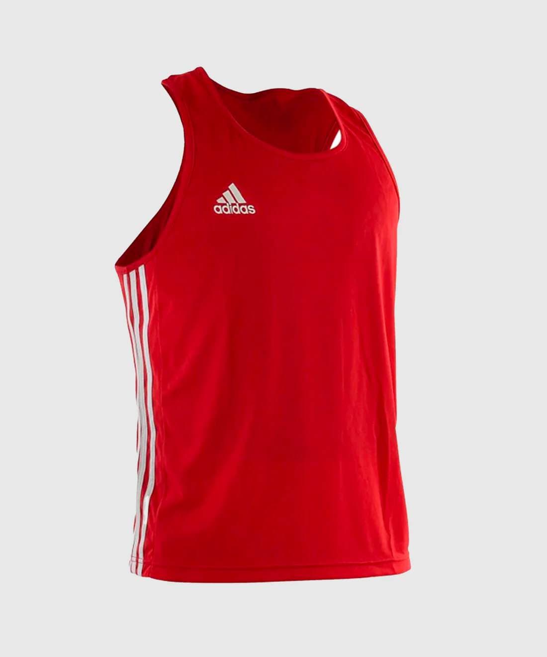 Débardeur de boxe Adidas Rouge