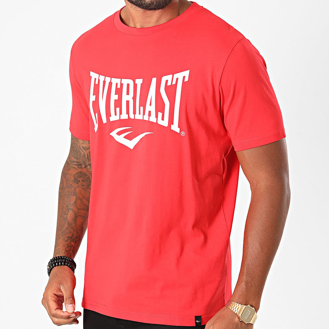 T-Shirt EVERLAST Russel ROUGE