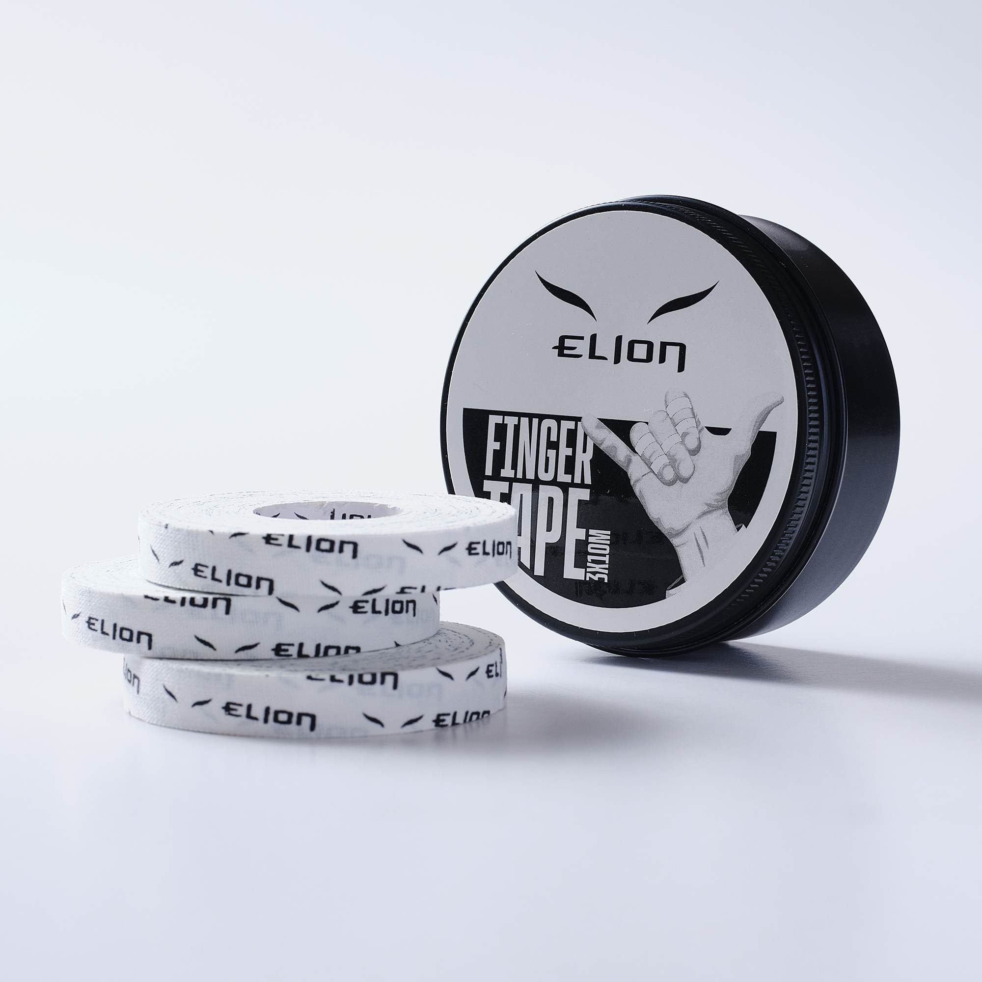 FINGER Tape ELION Boite de 3 bandages 1cm x 10 mètres Blanc