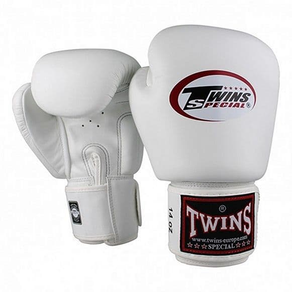 Gants de Boxe d'entrainement TWINS BGVL3 Blanc