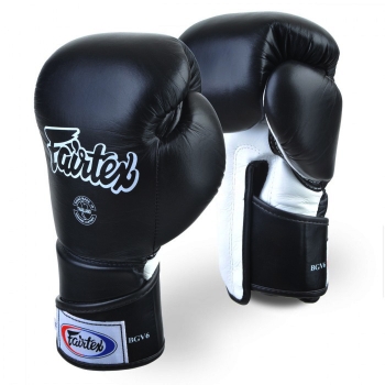 Gants de Boxe d'entrainement FAIRTEX FXV6 noir