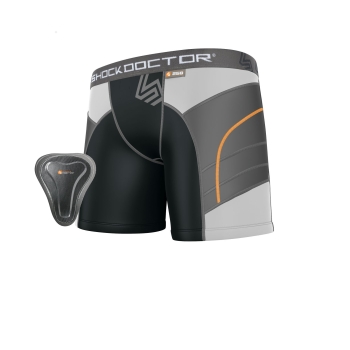 Short compression SHOCK DOCTOR 258 Femme avec protection pelvienne