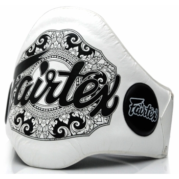 Ceinture de frappe FAIRTEX V2 Thaï - Blanc