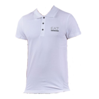 Polo ARMANI EA7 Train Evolution - Blanc