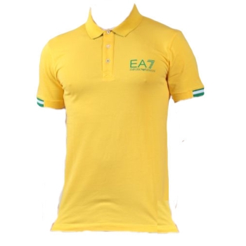 Polo ARMANI EA7 Train Soccer world - Jaune