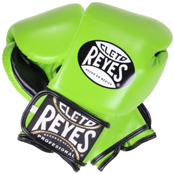 Gants de Boxe d'entrainement REYES Pro Citrus Green- Redesign