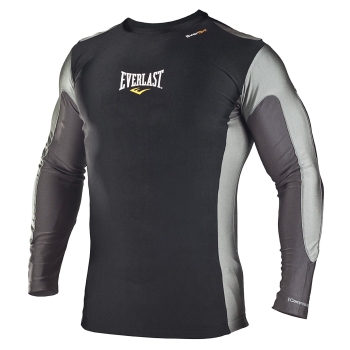 Rashguard EVERLAST Manches Longues Noir/Gris