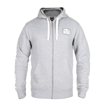 Sweat  Hoodie a capuche Bad Boy Core Gris  